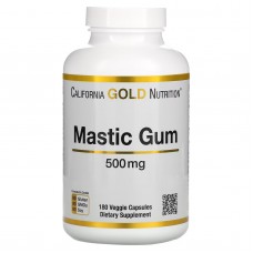 California Gold Nutrition, мастиковая смола, 500 мг, 180 вегетарианских капсул California Gold Nutrition, мастиковая смола, 500 мг, 180 вегетарианских капсул